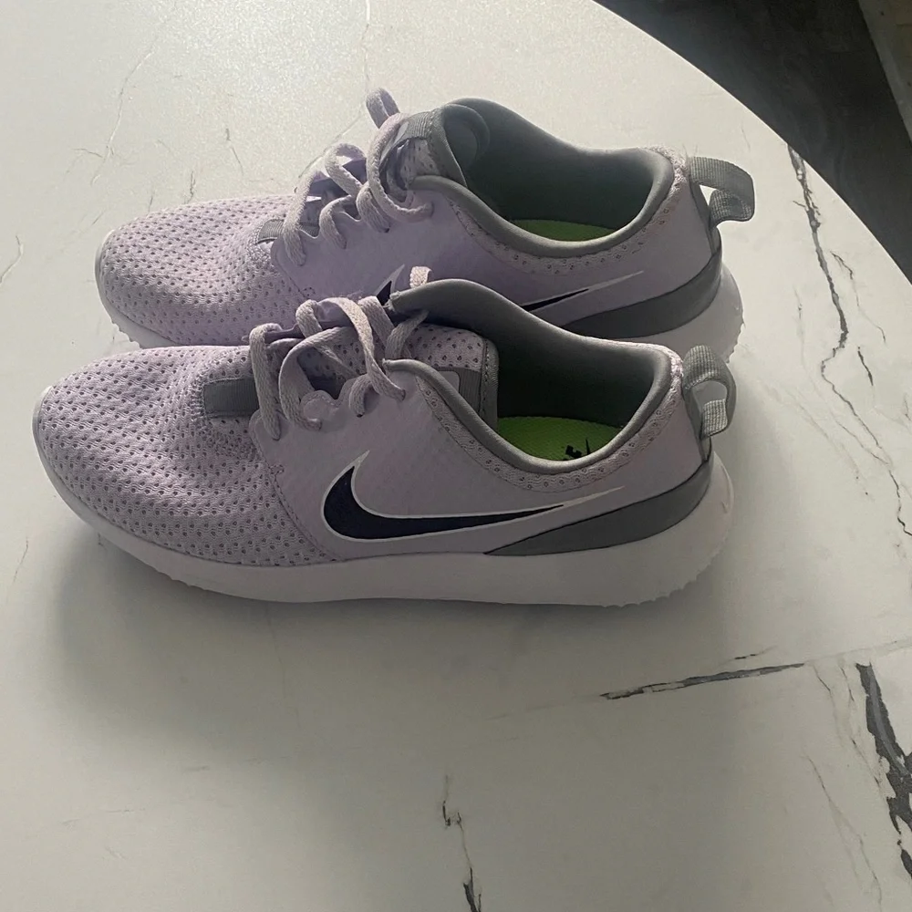 Nike Kids Lavender Sneakers - Picture 1 of 3